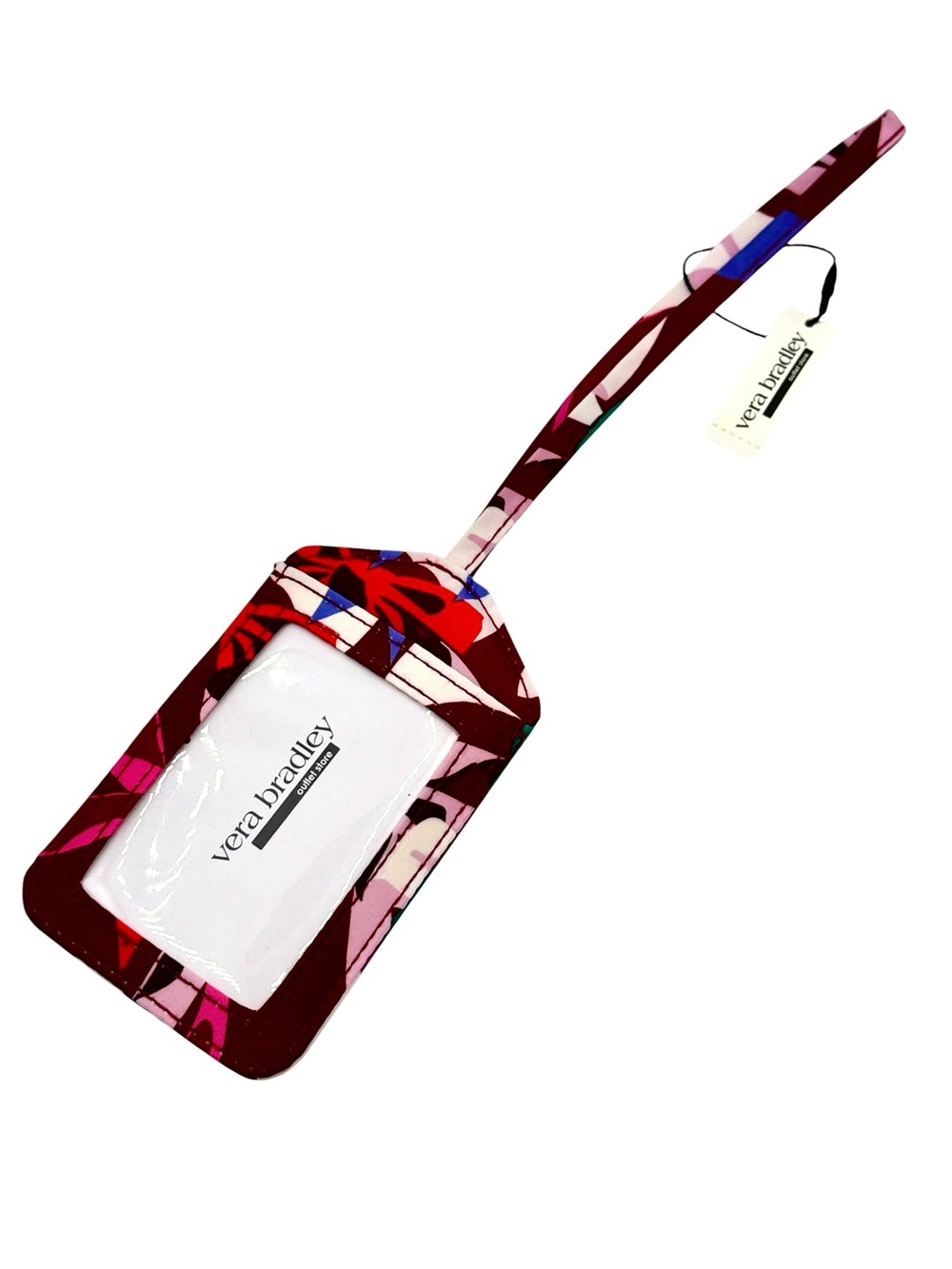 NWT Vera Bradley Essential Luggage ID Tag in Bow Show | Ultralight Travel Tag